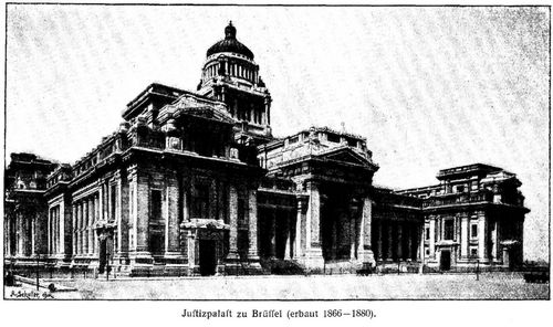 Justizpalast zu Brüssel (erbaut 1866–1880).